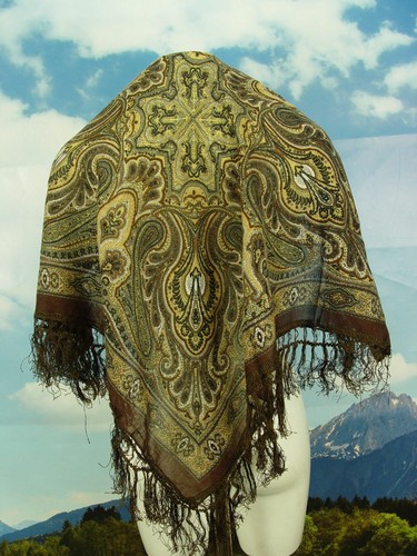 Fantasievolles trachtentuch - fantasievolles,