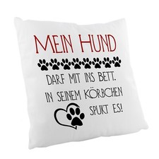 Kissen flauschig - Mein Hund