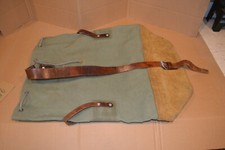 Schweizer Armee Seesack 70x24x30 Segeltuch Wildleder Tragsack (Canvas, BW) W6