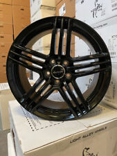 1x Alufelge Wheelworld WH12 8x18 5x112 ET45 schwarz glanz 15174 Kugelbund R13