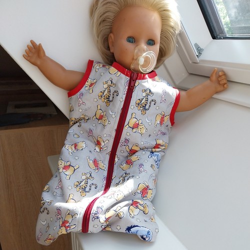 Puppenkleidung schlafsack 55cm - puppenkleidung,