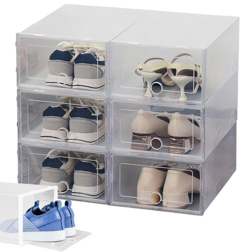 Schuhbox 6er set schuhkarton - schuhbox,