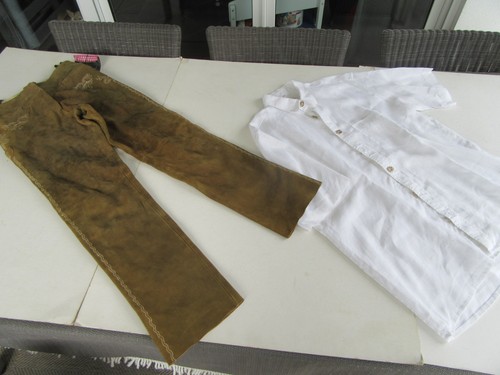 Lange almsach lederhose - lange,