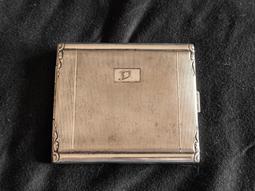 Altes zigarettenetui monogramm - altes,