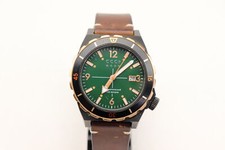 CCCP Aurora Herrenuhr  Automatik SKU CP-7041-4 Russisch Armbanduhr Leder