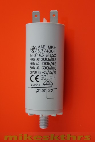 3h3 kbs anlaufkondensator - 6,3h3-kbs,