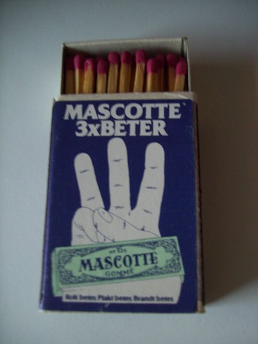 Streichhölzer mascotte x - mascotte, 3