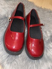 Damen Rote Lackschuhe – neu & ungetragen Größe  38/39