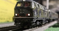 ☆ SELTEN ☆ MÄRKLIN 3075 H0 ☆ V 216 140-4 MILITÄR / BUNDESWEHR ☆ PAINTED  EVP 