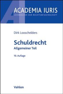 Schuldrecht allgemeiner teil - allgemeiner,