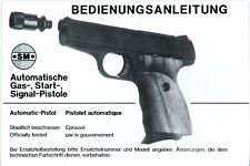 SM Bedienungsanleitung PISTOLE MOD. 90 Kal. 9mm P.A. Knall User Manual (482