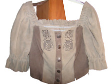 Trachtenmieder  Ledermieder Feelings Mieder Trachtenbluse Gr .42 guter Zustand