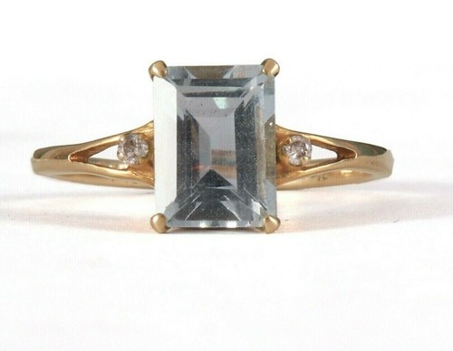 18k gelbgold damenring - 18k,