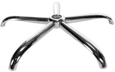 Fußkreuz Rund chrom Drehkreuz