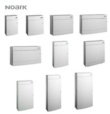 Sicherungskasten IP40 Verteiler Aufputzverteilung Weiß mit Hutschiene PE/N