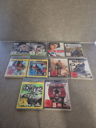 10x playstation ps3 spiele - 10x,
