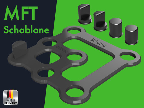 Bohrschablone für 20mm - , mft/3
