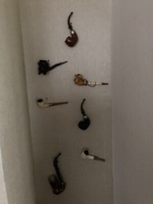 Pfeifensammlung 7 Pfeifen aus verschiedenen Ländern