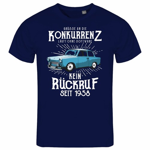 Herren shirt grüße die - grüße,