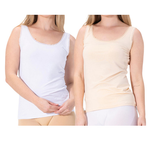 Damen tanktop achselhemd - damen,