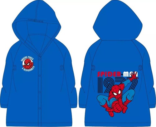Spiderman kinder regenmantel - spiderman,