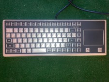 InduKey Serie TKF Folientastatur, Hygienetastatur mit Touchpad Industrietastatur