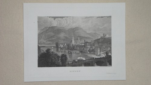 Original alter stahlstich - original,