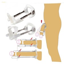 Männliche Penis Extender Vergrößerungssystem Stretcher Traction Gerät ﻿