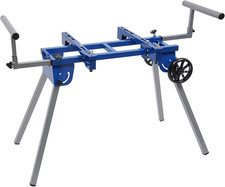Blau Kappsäge Arbeitstisch