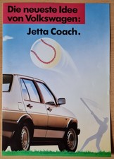 Prospekt VW Jetta Coach  -   Ausgabe Februar 1988