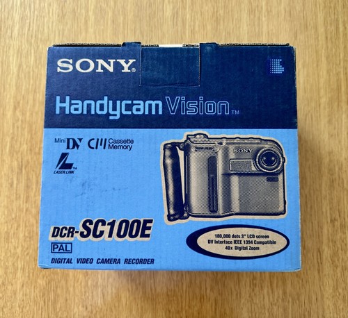 Sony dcr sc100e - mini, dv
