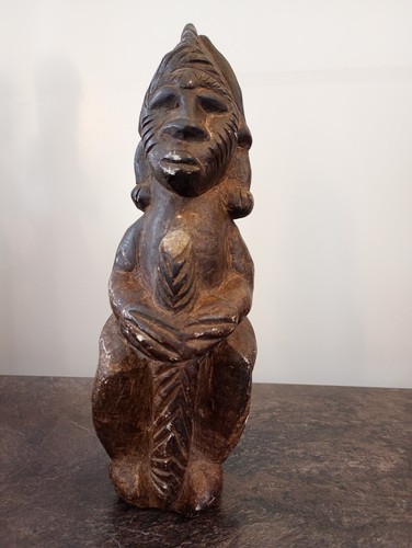 Antike statue aus afrika - statue, ca