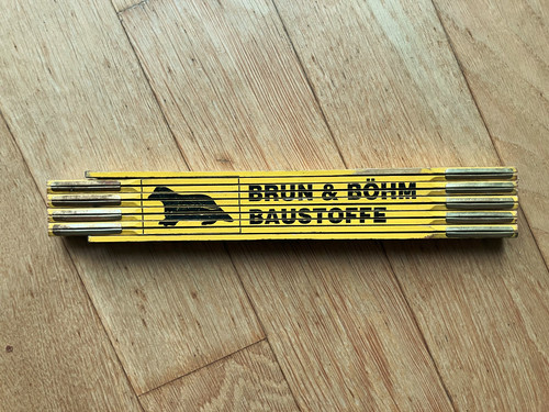 Zollstock mit werbung - 2,