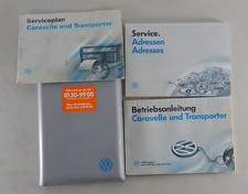 Bordmappe + Betriebsanleitung VW T4 Bus, Caravelle + Transporter von 07/1993