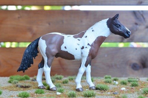 Schleich pferd repaint breyer - schleich,