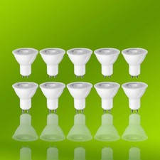 Amazon Basics GU10 LED-Spots 4,7 W warmweiß 10er Set - Energiesparend