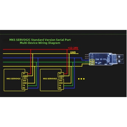 Für mks servo42c - für,