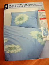 Bettwäsche 2-teilig 1x Bettbezug 135cm x 200cm, 1x Kissenbezug 80cm x 80cm