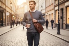 Edle sling bag - sling, aus