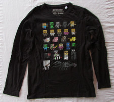 MINECRAFT Jungen Shirt Schwarz