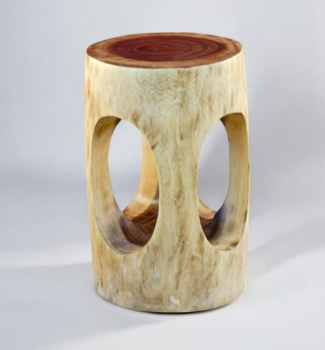 Holz beistelltisch massivholz - holz,