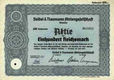 Seidel & Naumann 1942 Dresden