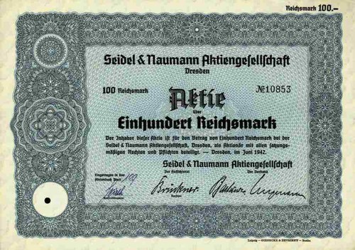 Seidel naumann 1942 - naumann, dresden