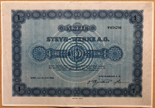 Original automobil aktie - original,