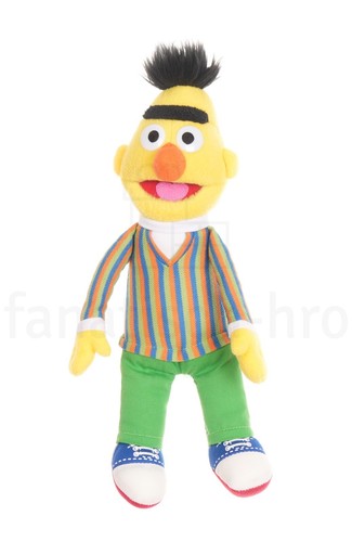 Sesamstrasse plüschfigur bert - plüschfigur,