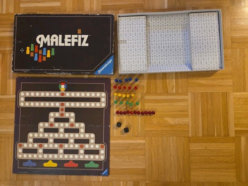 Malefiz spiel vintage antik - spiel,