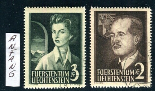 Liechtenstein 1955 332 - liechtenstein, 332-333