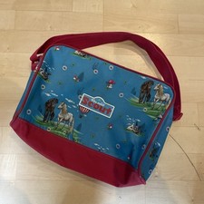 Sporttasche von Scout blau mit Pferden