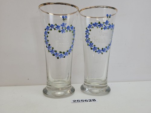 Hochzeitsgläser glas - 2x,