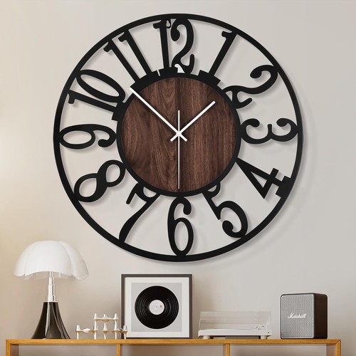 Große wanduhr arabische - große,